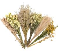 zidiau Natural Dried Flower Hamster Bedding - Pet Cage Decoration Accessories for Hamsters, Gerbils, Degus and Small Animals (A)