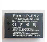 Zidior Battery LP-E12 1200 mAh 7.2 Volt, Compatible with Canon EOS-M M2 100D X7, Canon EOS M50, M50 Mark II, EOS 100D, EOS M, EOS M10, EOS M100, Rebel SL1 Series