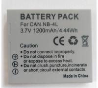 Zidior Battery NB-4L Compatible with Canon IXUS 30, 40, 50, 55, 60, 65, 70, 75, 80 IS, 82 IS, 100 IS, 110 IS, 115 HS, 120 IS, 130, 220 HS, 230 HS, 255 HS, I Zoom, i7, i7 zoom