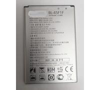 Zidior New Replacement battery BL-45F1F 2410 mAh 3.8V compatible with LG Arissto MS210 M150 M151 M210 Phoenix 3 Risio 2 Fortune M153 Fortune 2 LMX210CM, K8 2017, LV3 BL-45F1F