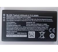 Zidior New Replacement Battery BL-L5H 1450mAh 3.7V compatible with Nokiia 105/110/125/150