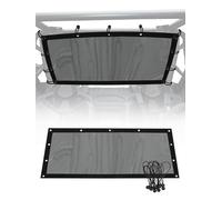 ZIDIYORUO Mesh Rear Window Sunshade for UTV - Dustproof & UV-Resistant Rear Window Net, Fits Polaris RZR PRO XP/4/Pro R (2020-2025), Quick Install & Durable Design