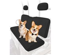 ZIDIYORUO Ranger Seat Covers, Full Wrap Protection UTV Seat Cover Set forPolaris Ranger 500 700 800 2002-2008, Scratch Resistant, PU Coating Water Proof Ranger Replacement Bench Seat Cover Black