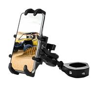 ZIDIYORUO UTV Phone Mount Fit On 1.75-2" Roll Bar, SXS Phone Holder | Aluminum Bracket Compatible with Polaris RZR Can Am X3 Kawasaki Teryx Talon Pioneer, Full Protection, Holds 4.7"-7.1" Phones