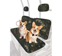 ZIDIYORUO UTV Ranger Seat Cover for Polaris Ranger 500 700 800 2002-2008, PU Coating Waterproof Camo UTV Bench Seat Cover, Durable Fabric, Replacement Ranger Seat Accessories