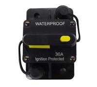 ZIDRMTKVK CB5 Surface-Mount Circuit Breakers with Manual Reset 12V- 48V DC High AMP100A 200A 300A for Car Truck Buses Marine(20a)