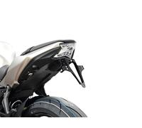 IBEX ZIEGER Number Plate Holder Compatible With Kawasaki Z650 Ninja 650 Black