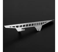 ZIEGER Chain Cover Splash Guard For Ducati Hypermotard 698 Mono Logo Silver