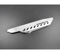 ZIEGER chain guard chain fairing silver for Ducati Scrambler 800 year 2015-18