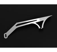 Zieger Chain Guard for Kawasaki GPZ 1100 Yr 1981-98/ZZR 1100 BJ90-01 Silver -
