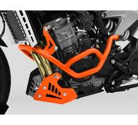 ZIEGER Crash Bar Mounting Bars for KTM 790 Duke 2018-24 890 Duke 2020-24 Orange