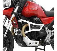 ZIEGER Crash Bars Compatible With Moto Guzzi V85 TT White