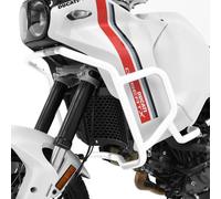 Zieger Crash Bars for Ducati DesertX Frame Protection White