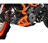 ZIEGER Engine Protection Compatible With KTM 390 Duke Black / Orange