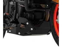 ZIEGER Engine Guard Skid Plate For KTM 990 Duke 2024- Black, Aluminium 3mm