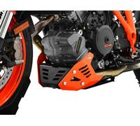 IBEX Engine Guard Compatible With KTM 1290 Super Duke R/GT Black Orange