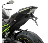ZIEGER License Plate Holder For Kawasaki Z900 And Z H2 Black Rear Mountable