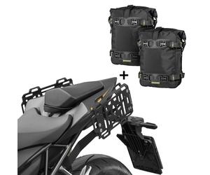 Zieger Luggage Bundle Carrier + Bags Size M Compatible With Honda CB 1000 Horne