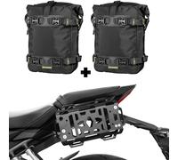 ZIEGER Side Bag Carrier + Bags Size M Compatible With Honda CB 650 R