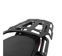 ZIEGER Luggage Rack Compatible With Moto Guzzi V85 TT Black Rear Top Aluminium