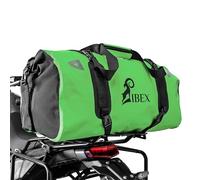 ZIEGER Luggage Rack Compatible with Triumph Tiger 900 Black with Schnorr Rear Bag in Green