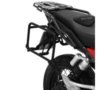 ZIEGER Luggage Rack Set Side Case Luggage Bridge for Moto Guzzi V85 TT Black