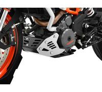 Zieger Motor Protection Compatible With KTM 390 Duke Black/Silver