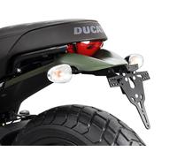 ZIEGER Pro License Plate Holder Bracket Rear Compatible with Ducati Scrambler 8