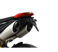 ZIEGER Pro License Plate Holder Mount for Ducati Hypermotard 950 CH Rear Black