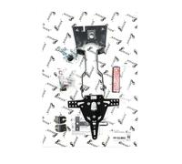 ZIEGER Pro License Plate Holder Bracket For Yamaha XSR 900 (22-26) Black