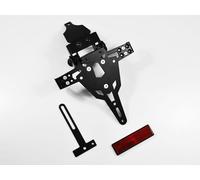 ZIEGER Pro License Plate Holder Compatible With Aprilia SL 750 Shiver Rear Black