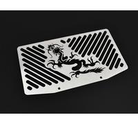 Zieger Radiator Cover for Kawasaki Versys 650 Yr 2006-09 Grille Dragon sil