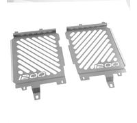 ZIEGER Radiator Grill Cover Compatible With BMW R 1200 GS Logo Silver