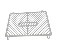 ZIEGER Radiator Grill Cover Compatible With Kawasaki Z1000 Year 2007 Logo Silver