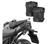 Zieger Luggage Bundle Carrier + Bags Size M Compatible With Honda CB 1000 Horne