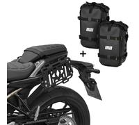 Zieger Side Bag Carrier + Bags Size M Compatible With Suzuki GSX-8T | TT