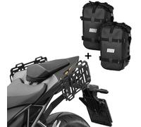 ZIEGER Side Bag Carrier Compatible With Honda CB 1000 Hornet + Bag Size