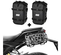 ZIEGER Side Case Carrier Compatible With Honda CB 125 R With Bag Size M