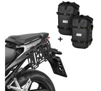 ZIEGER Side Case Carrier Compatible With Honda CB 750 Hornet + Bags Size M