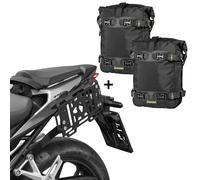 ZIEGER Side Case Carrier With Bag Size M Compatible With Honda CB 750 Hornet