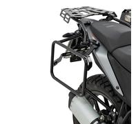 ZIEGER Side Case Luggage Rack Set For KTM 390 Adventure, Black Aluminum