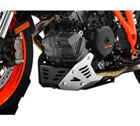 Zieger Underbody Protection Compatible With KTM 1290 Super Duke R Black / Silver