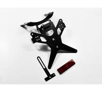 ZIEGER X-Line License Plate Holder Fit For Suzuki GSX-R 1000 2005-06 Rear Black