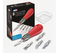Zieler : 5 Lino Cutters & Handle Set