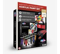 Zieler : Artists Acrylic Painting : Introductory Set : Set of 16