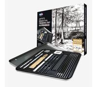 Zieler : Artists' Charcoal : Drawing Tin : Set of 24
