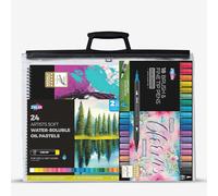 Zieler : Artists Complete Colouring Set : Clear A3 Case : Set of 44