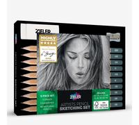 Zieler : Artists' Pencil : Sketching Set of 10