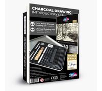 Zieler : Charcoal Drawing : Introductory Set : Set of 25