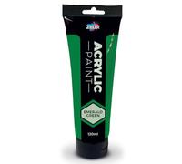 Zieler Emerald Green Acrylic Paint | 120ml Easy Squeeze Tube